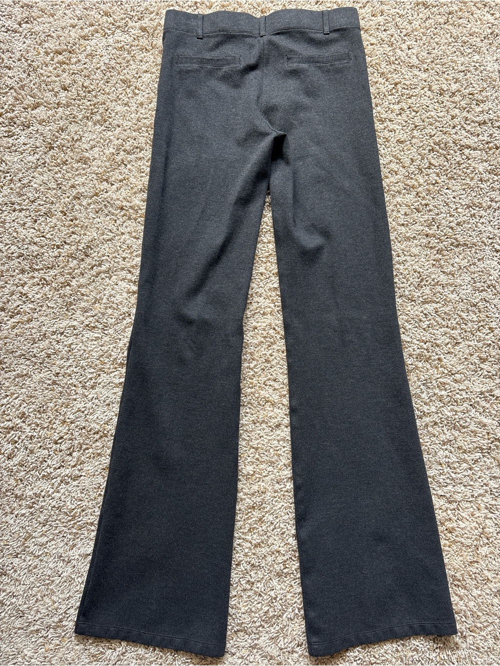BETABRAND Dress Pant Yoga Pants Bootcut Ponte Stretch Pull-On Charcoal Sz S Long - Picture 8 of 9